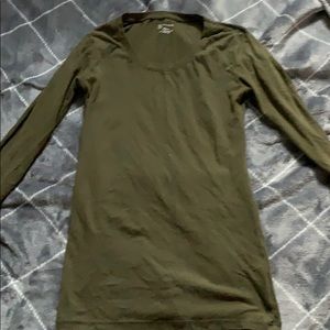 Olive green long sleeve